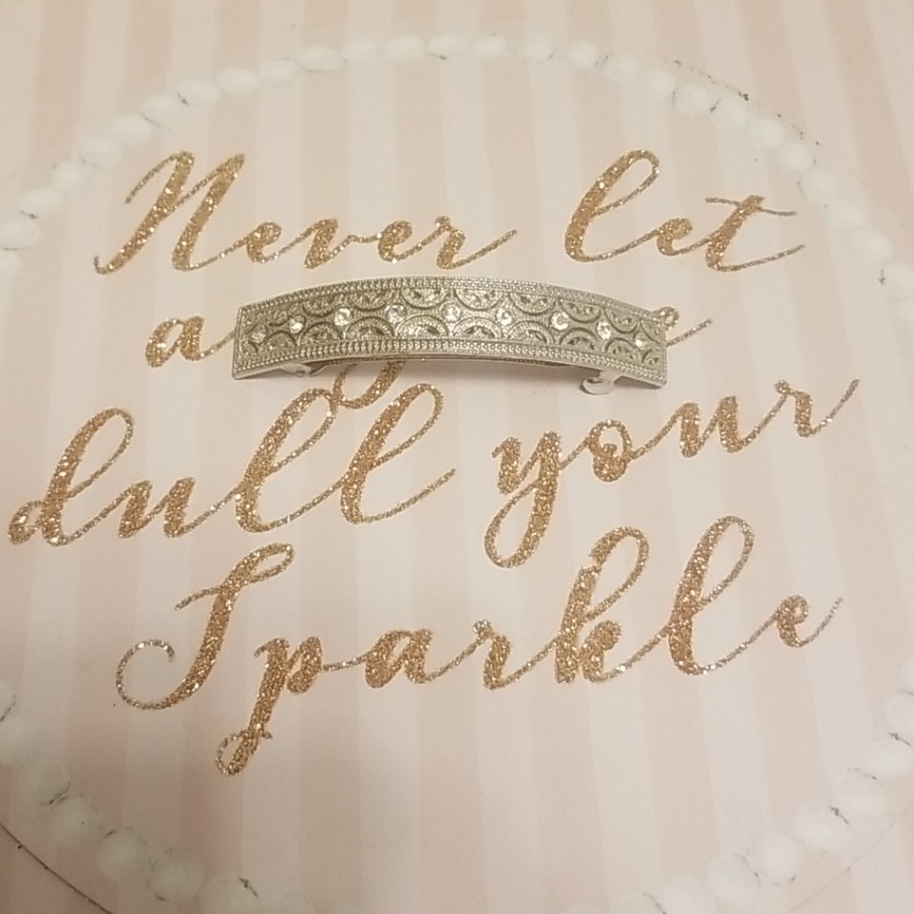 Rhinestone hair clip